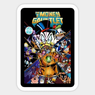 The Money Gauntlet Sticker